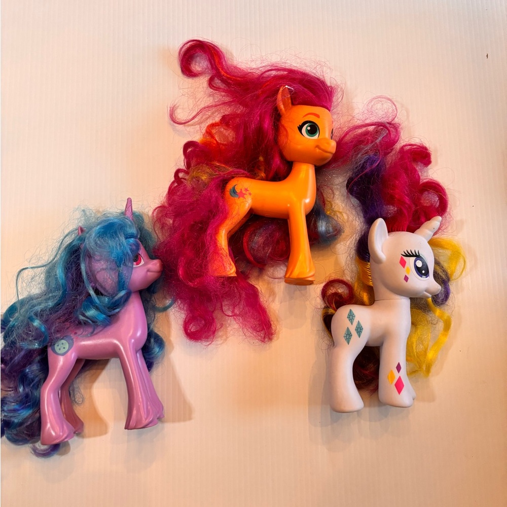 My Little Pony Toy Figures Large Lot - Rainbow Power